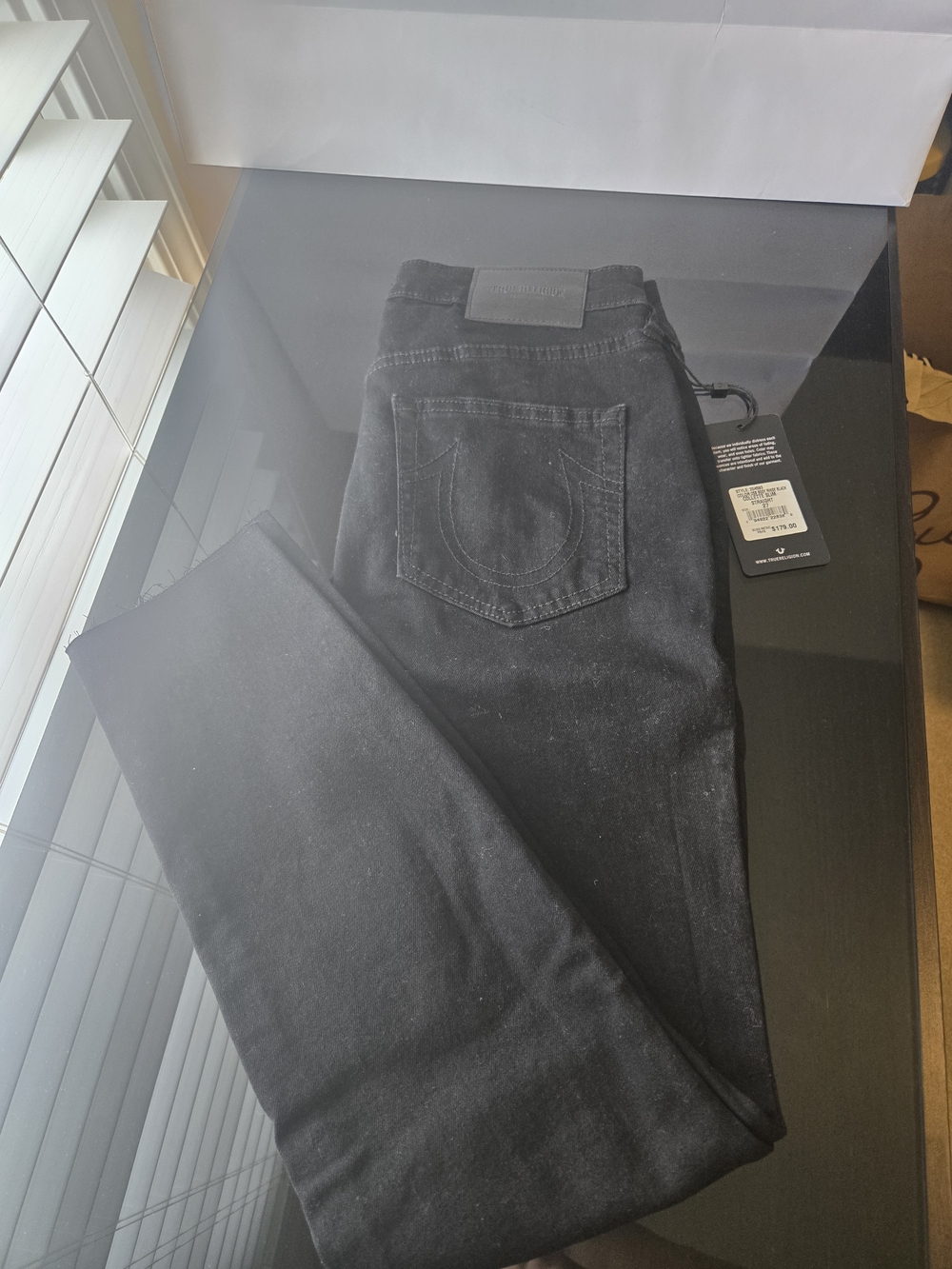 Men's Black Slim Jeans